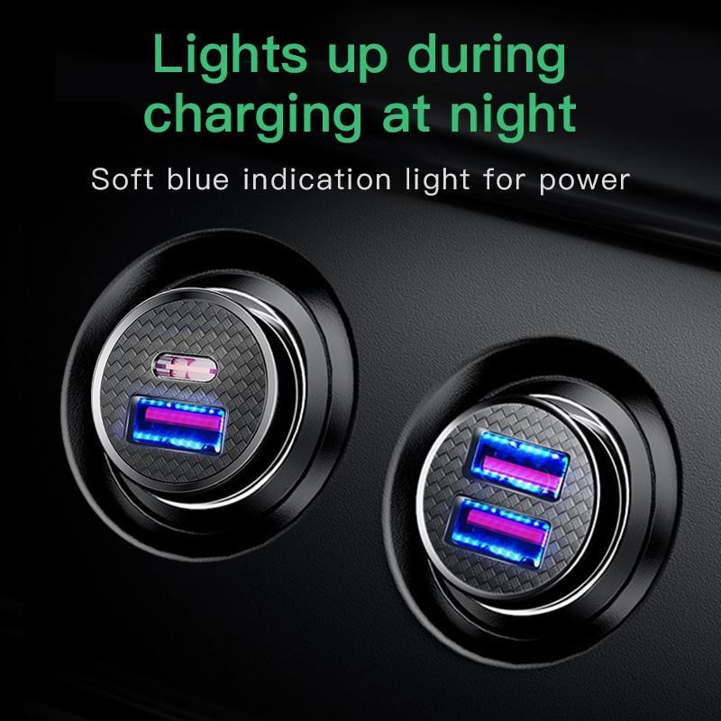 Fast Charge 4.0 USB Car Charger - Voltix Premium