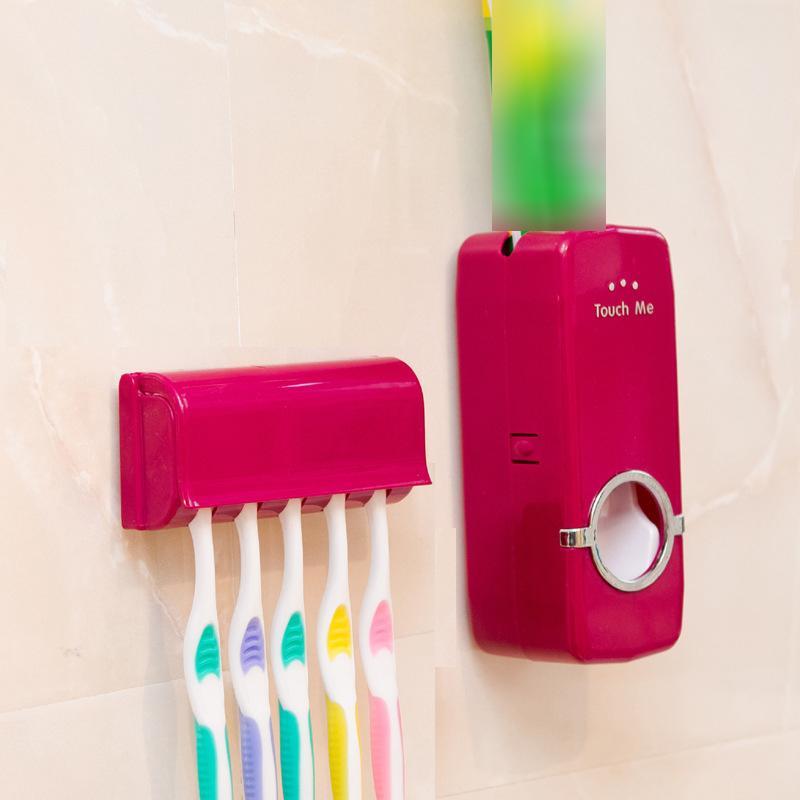 Automatic Toothpaste Dispenser Set - LuxeBath Essentials