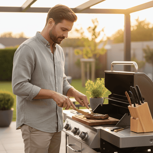 Chef's Knife - Vionex Premium Steel for Effortless Cutting