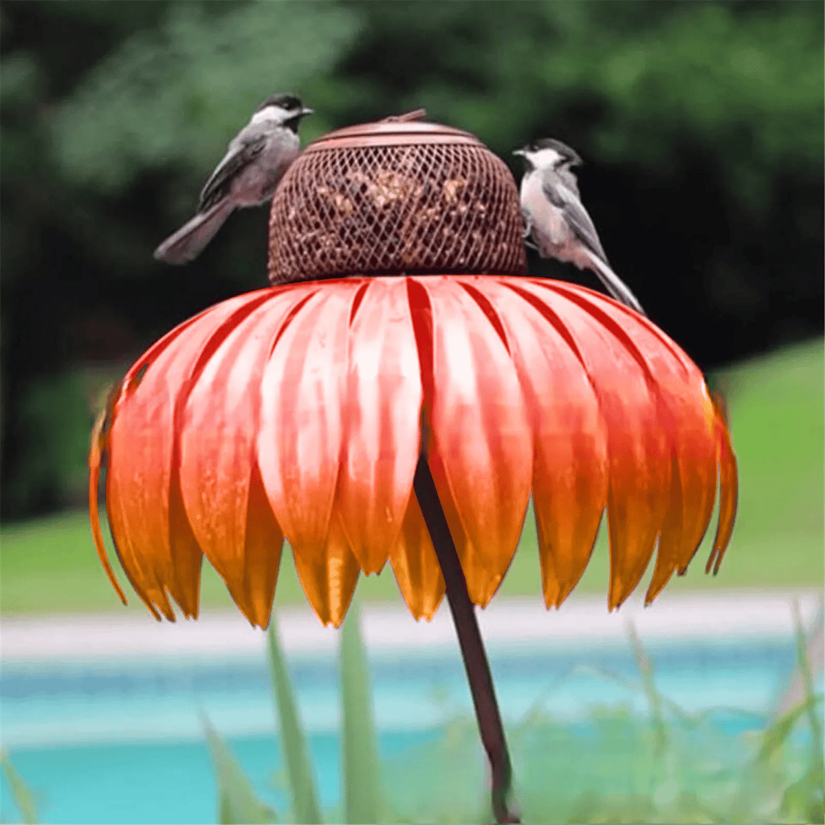 NatureNest Cone Feeder - Elegant GardenBloom Design