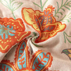 Cotton Reversible Blanket - LuxeBoho Weave with Jacquard Design