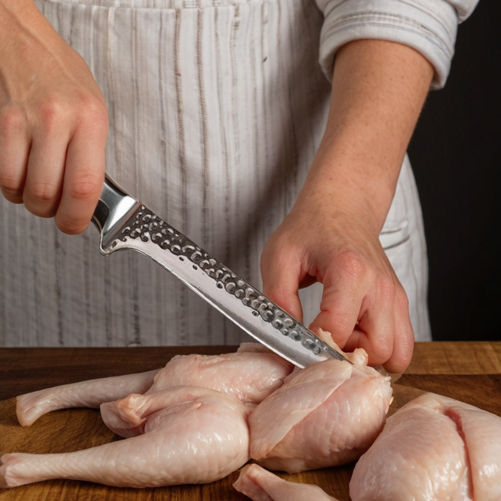 Damascus Boning Knife - Artisan Edge