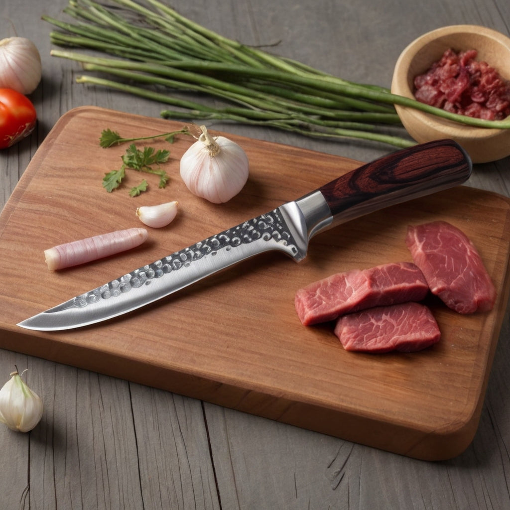 Damascus Boning Knife - Artisan Edge