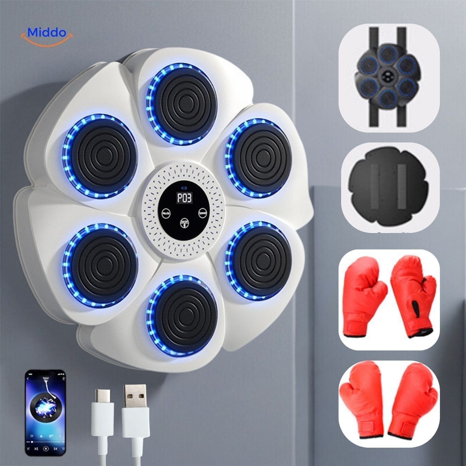 Smart Boxing Trainer - FitBox Pro