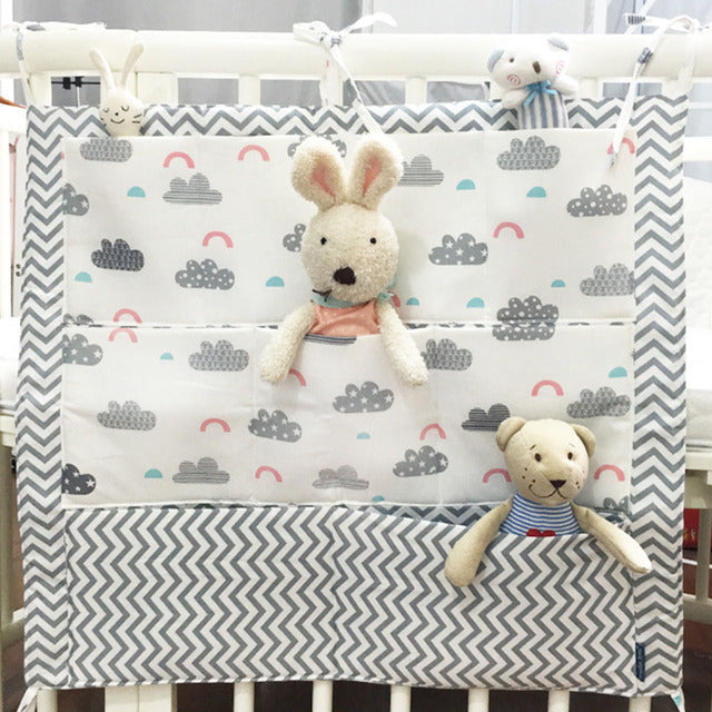 Cotton Crib Organizer - LuxeNest Essentials