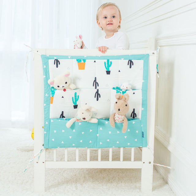 Cotton Crib Organizer - LuxeNest Essentials