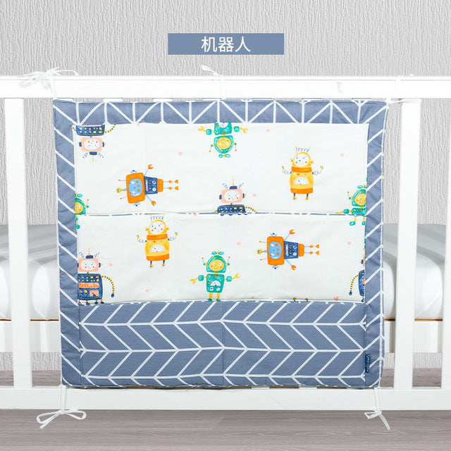 Cotton Crib Organizer - LuxeNest Essentials