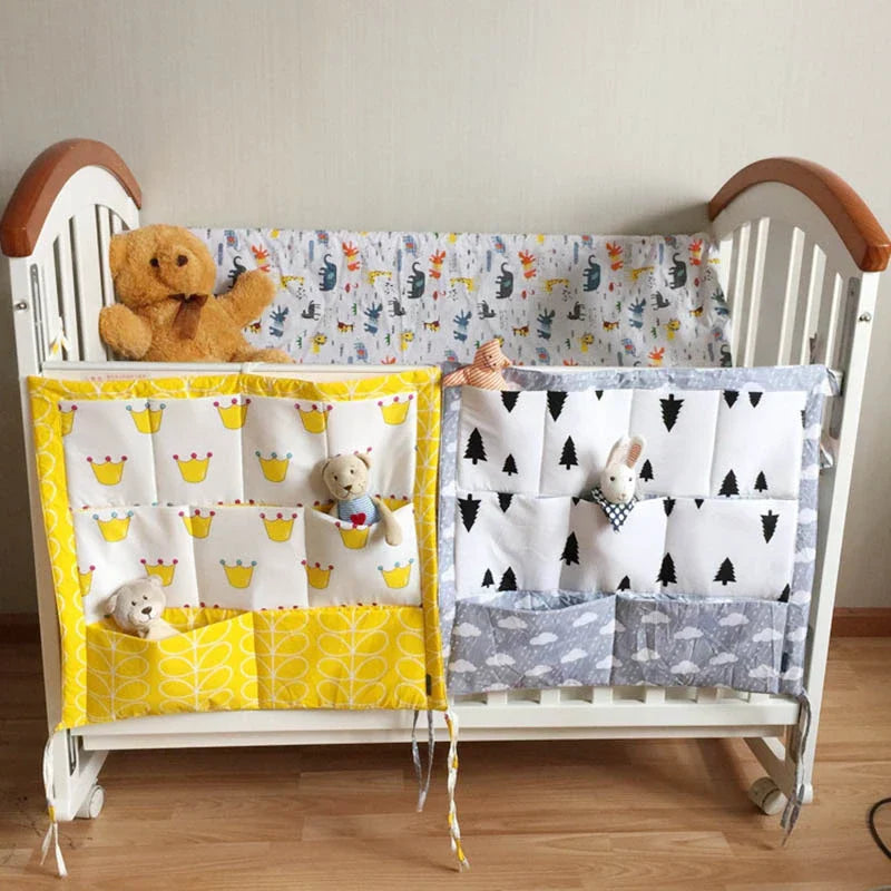 Cotton Crib Organizer - LuxeNest Essentials