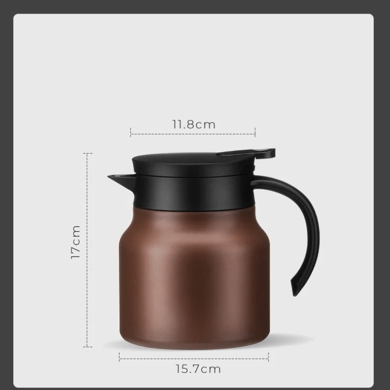 Tea Infuser Pot - LuxeBlend Insulated Teapot with Ceramic Strainer