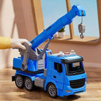 Crane Truck Toy with Light and Sound - PlayCraft Toys