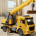Crane Truck Toy with Light and Sound - PlayCraft Toys