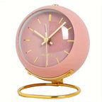 Silent Movement Retro Alarm Clock - Lumina Timepieces