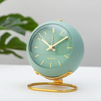 Silent Movement Retro Alarm Clock - Lumina Timepieces