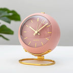 Silent Movement Retro Alarm Clock - Lumina Timepieces