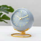 Silent Movement Retro Alarm Clock - Lumina Timepieces