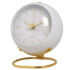 Silent Movement Retro Alarm Clock - Lumina Timepieces