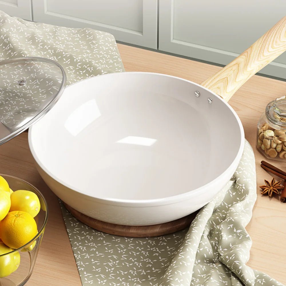 Ceramic Non-Stick Pan - Culinara 30 cm Deep Design for All Stoves