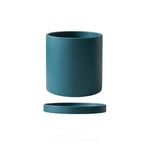 Ceramic Flower Pot with Drainage Saucer - LuxePlanters