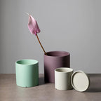 Ceramic Flower Pot with Drainage Saucer - LuxePlanters