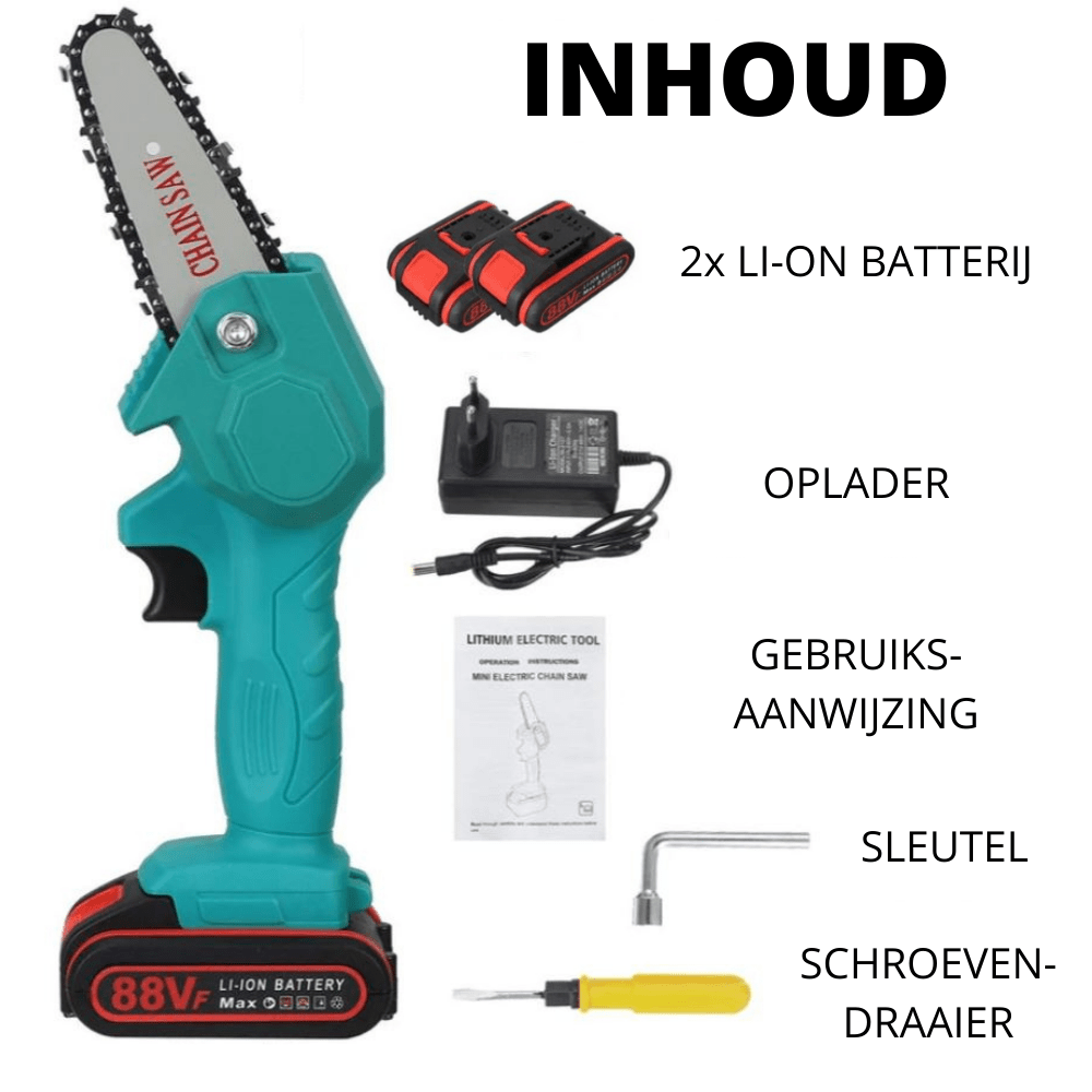 PowerCut Pro - Lightweight Electric Battery Chainsaw
