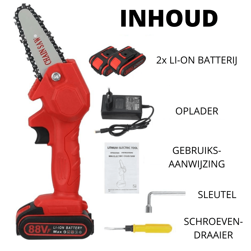 PowerCut Pro - Lightweight Electric Battery Chainsaw