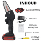PowerCut Pro - Lightweight Electric Battery Chainsaw