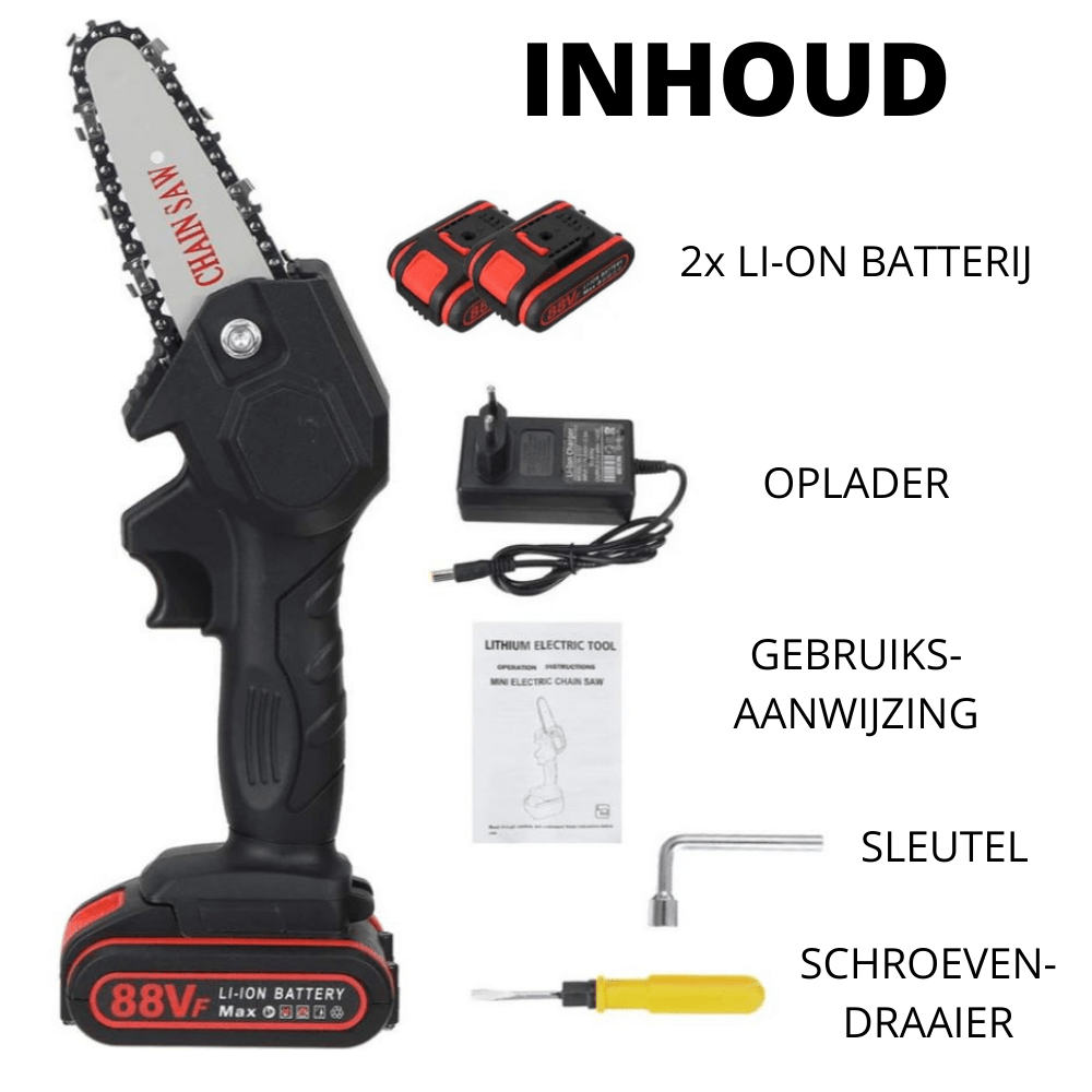 PowerCut Pro - Lightweight Electric Battery Chainsaw