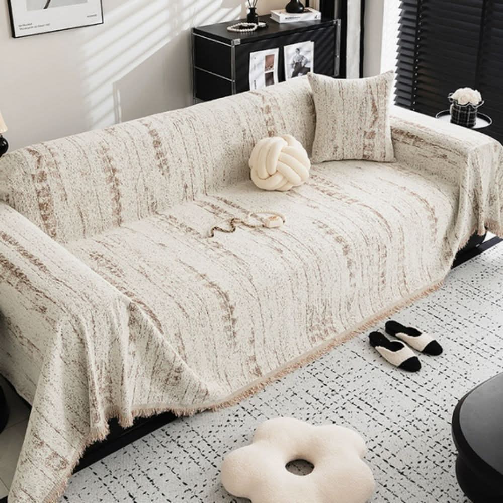 Chic Chenille Sofa Cover - LuxeNest Designs
