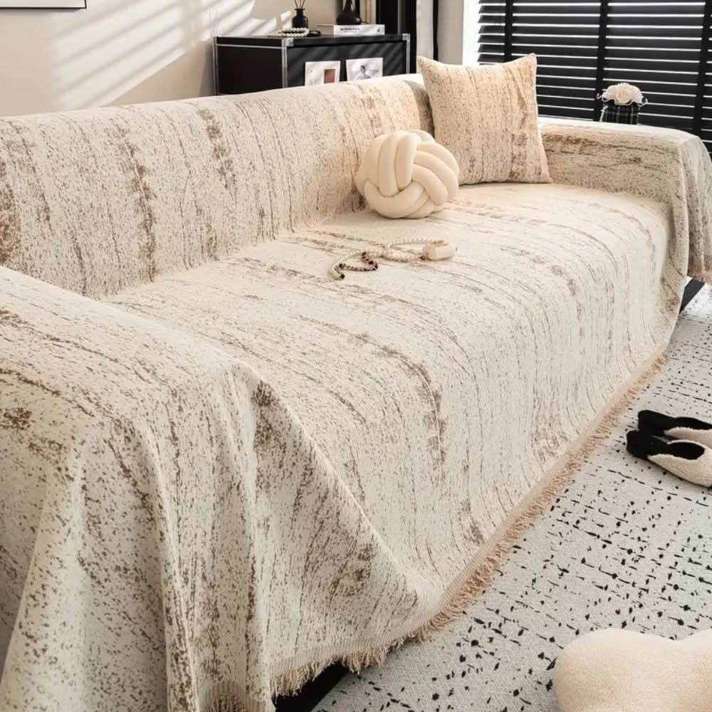 Chic Chenille Sofa Cover - LuxeNest Designs