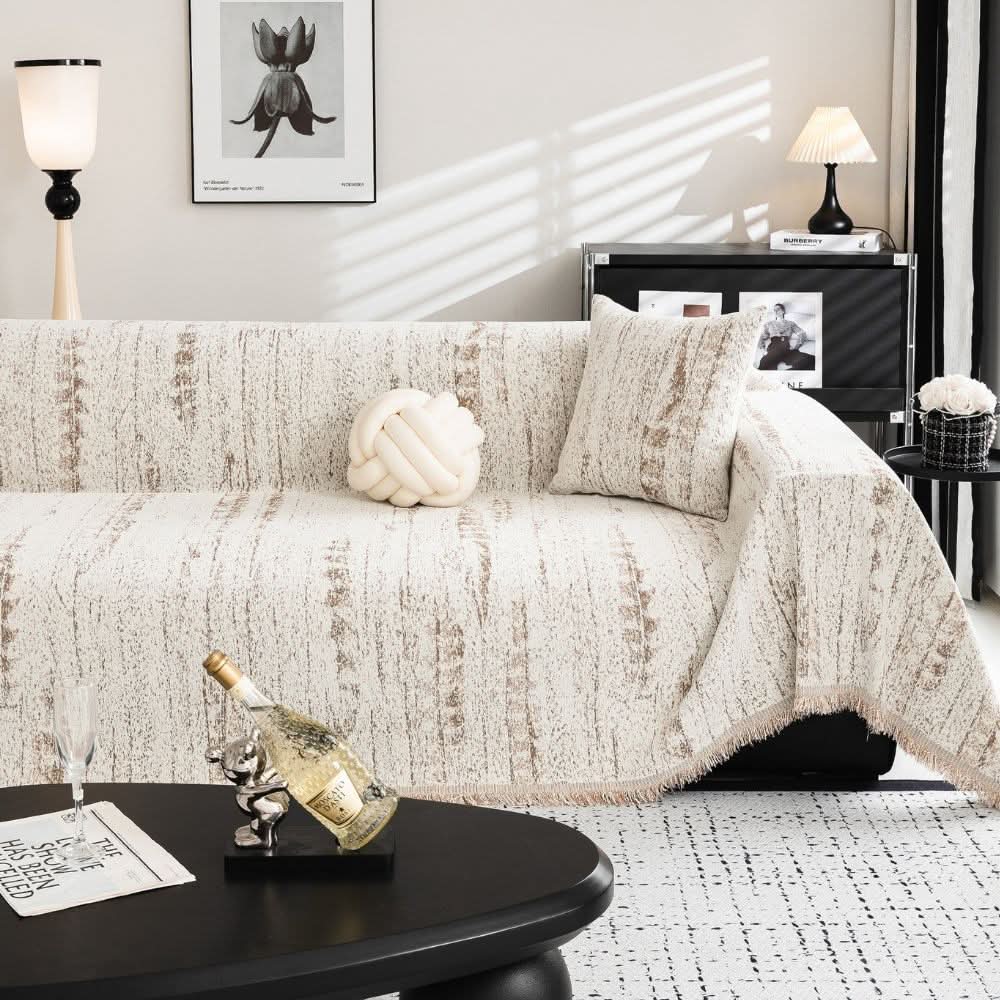 Chic Chenille Sofa Cover - LuxeNest Designs