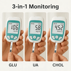 Cholesterol Analyzer - HealthPro Compact Tester with Fast Results