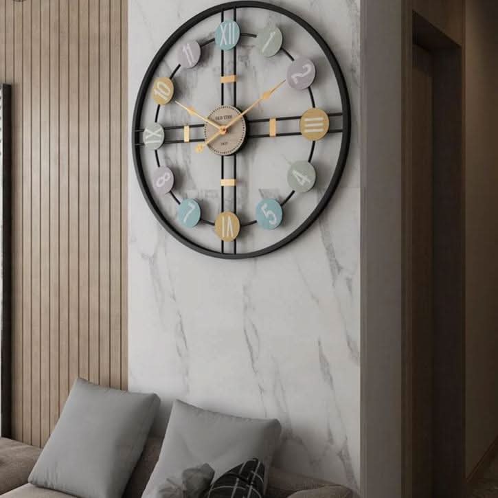 Silent Wall Clock - Elegance by Timeless Decor