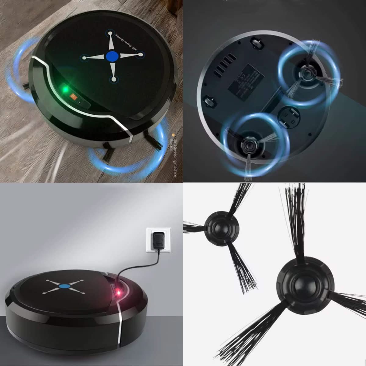 SmartClean Robot - Advanced Vacuum & Mop for Effortless Floors