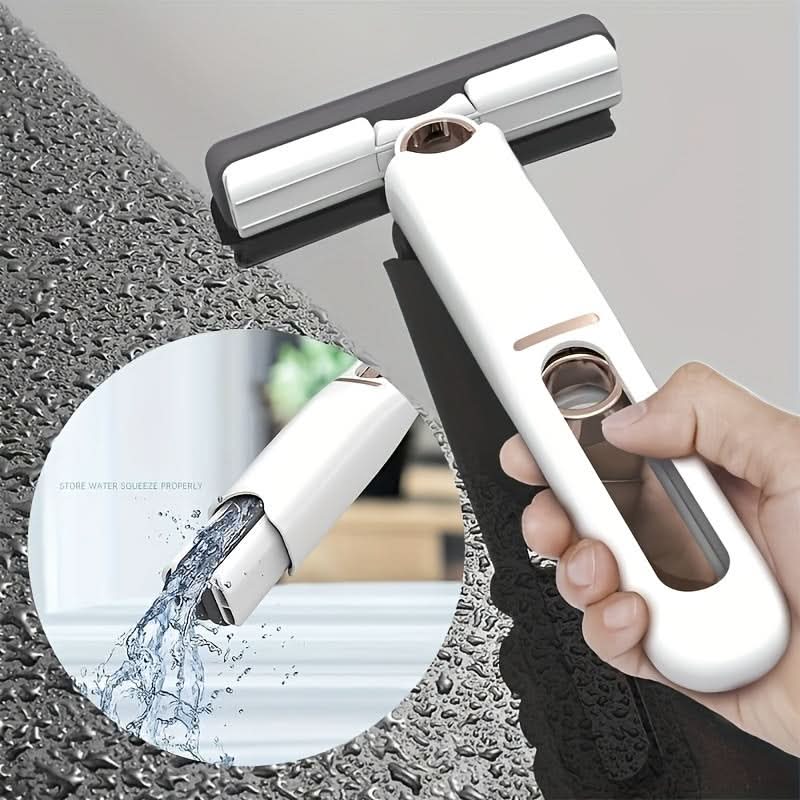 SwiftMop - EcoClean Mini Mop with Self-Wringing System