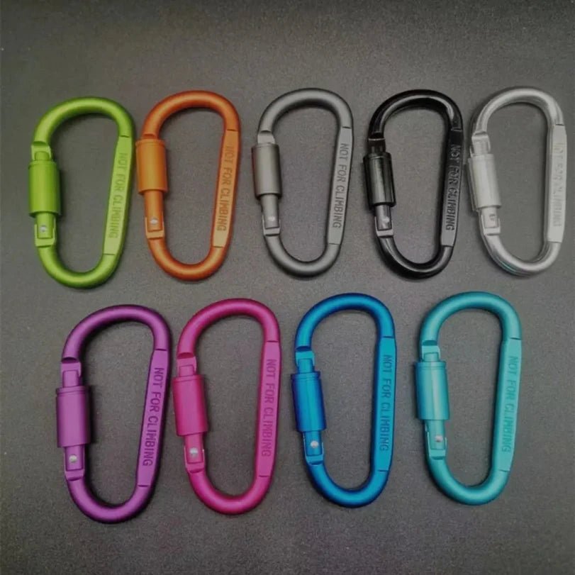 Safety Carabiner - Apex Gear with Lock for Outdoor Adventures