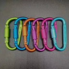 Safety Carabiner - Apex Gear with Lock for Outdoor Adventures