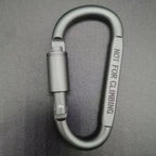 Safety Carabiner - Apex Gear with Lock for Outdoor Adventures