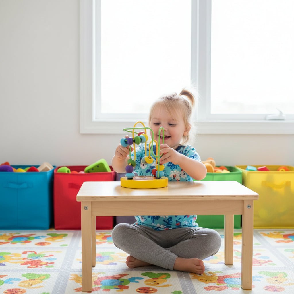Wooden Bead Maze - Sensory Play by PlayNest
