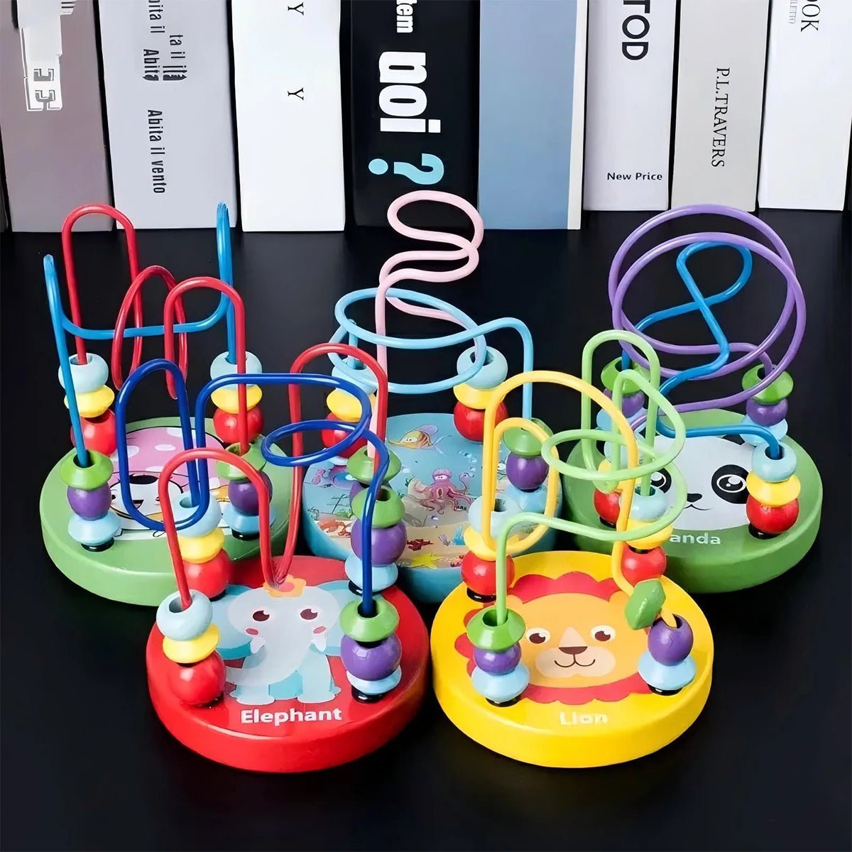 Wooden Bead Maze - Sensory Play by PlayNest
