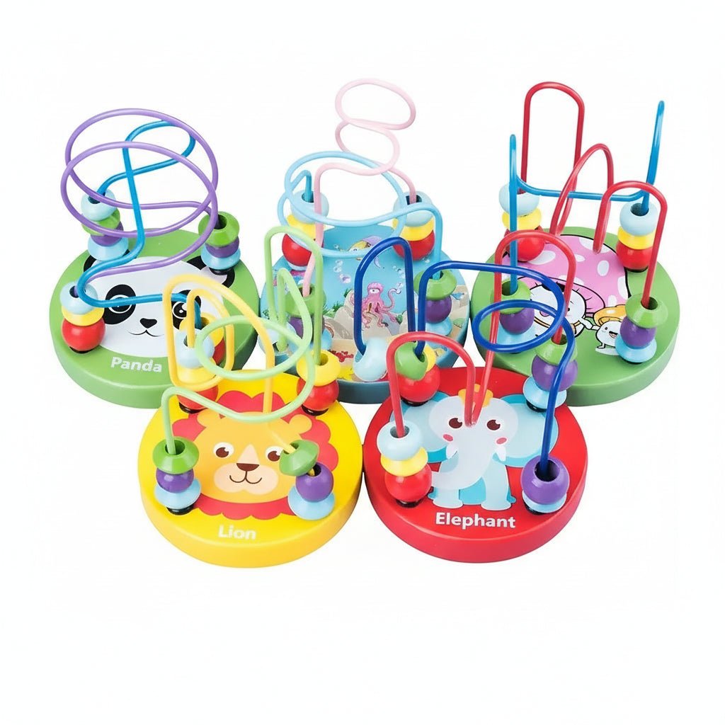 Wooden Bead Maze - Sensory Play by PlayNest