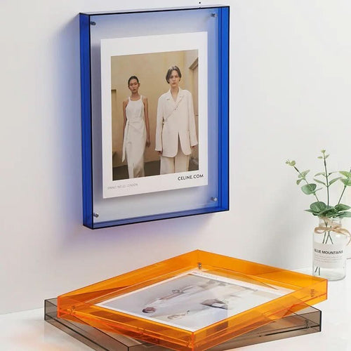 Colorful Acrylic Photo Frame - Lumina Decor