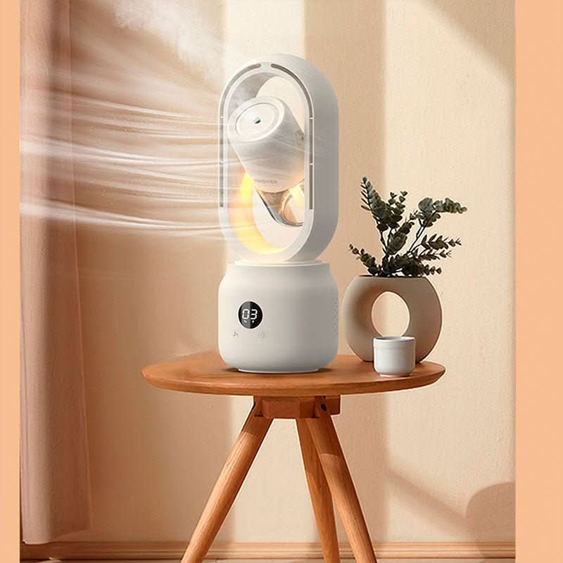 BreezeCool - Portable Blade-less Fan with Humidifier