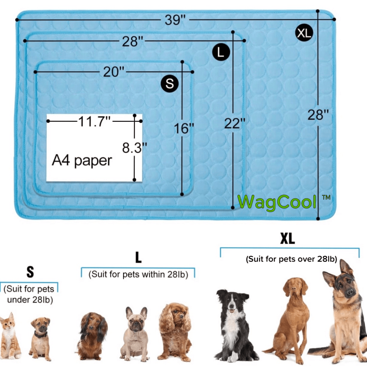 Cooling Dog Mat - ChillPaws Premium Pet Comfort