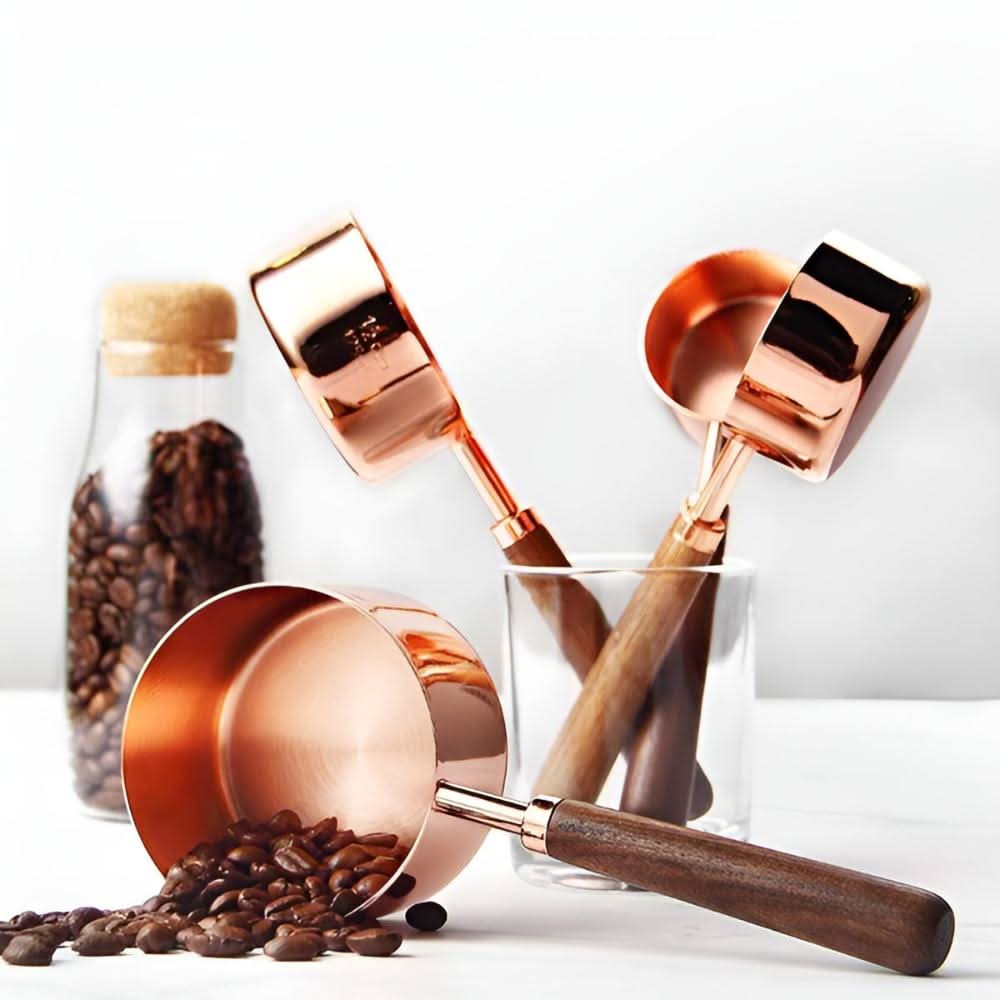 Copper Measuring Set - LuxeCraft Modern Kitchen Tools