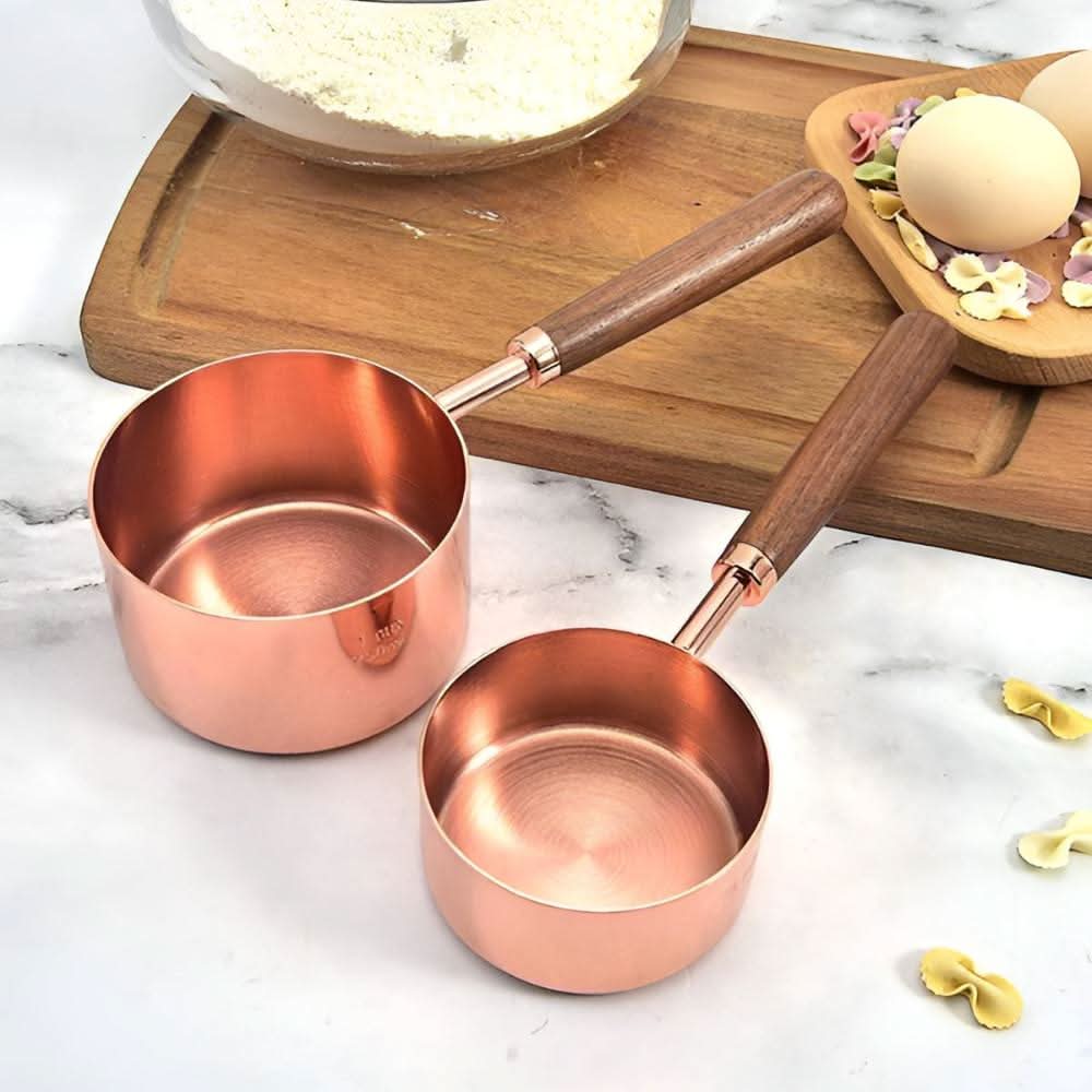 Copper Measuring Set - LuxeCraft Modern Kitchen Tools