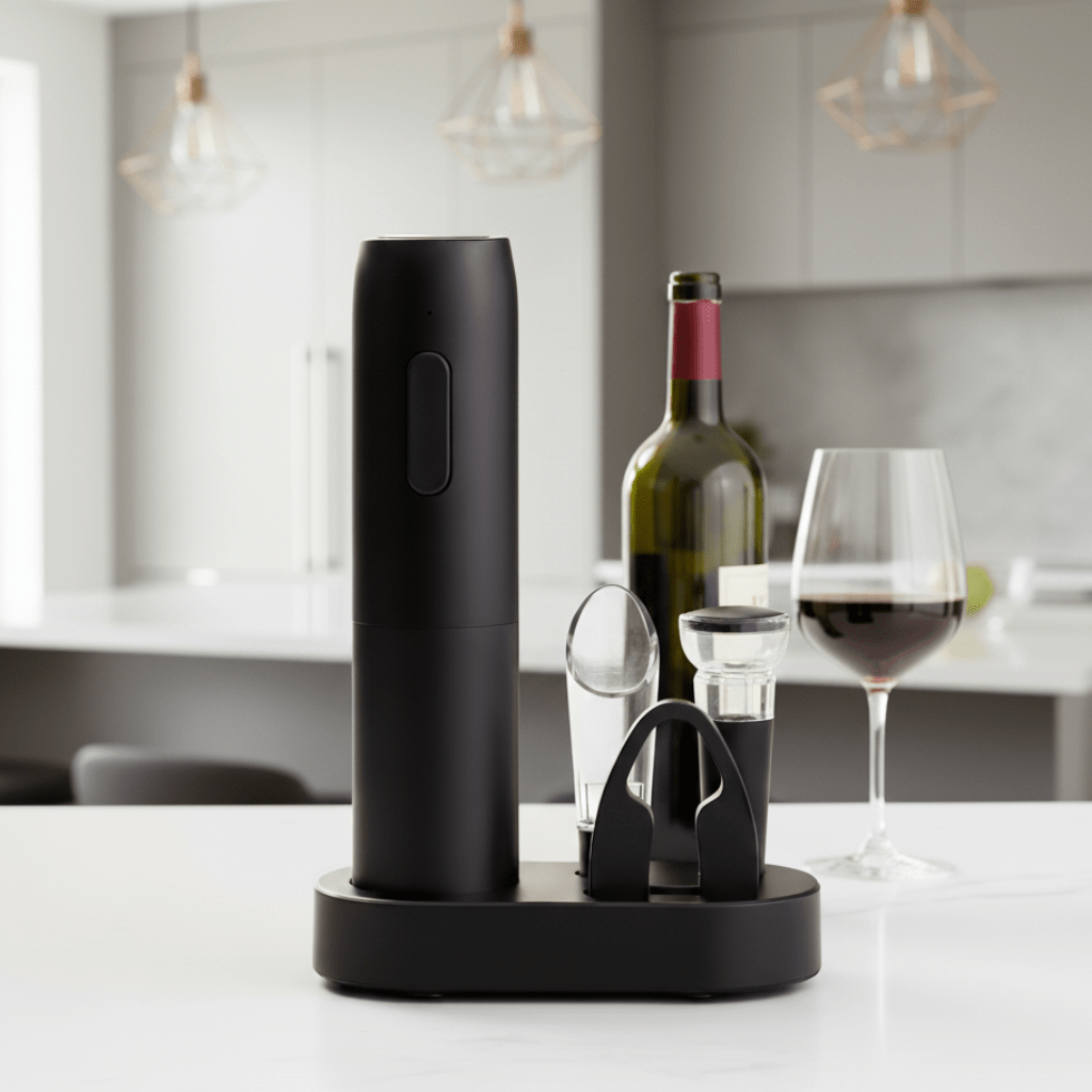 Wine Opener Electric - LuxeVino 4-in-1 for Wine Enthusiasts