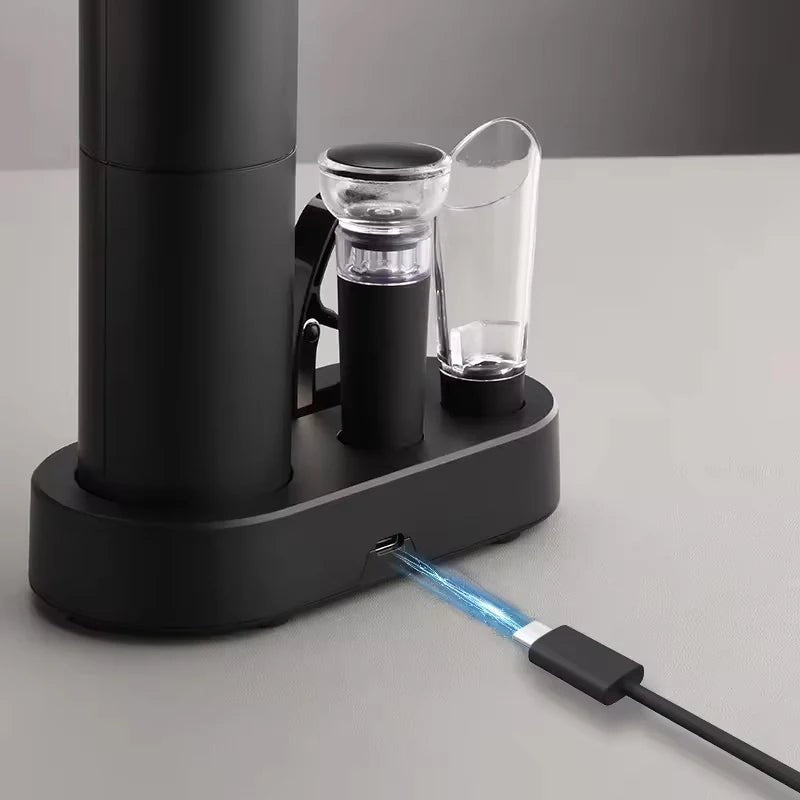 Wine Opener Electric - LuxeVino 4-in-1 for Wine Enthusiasts