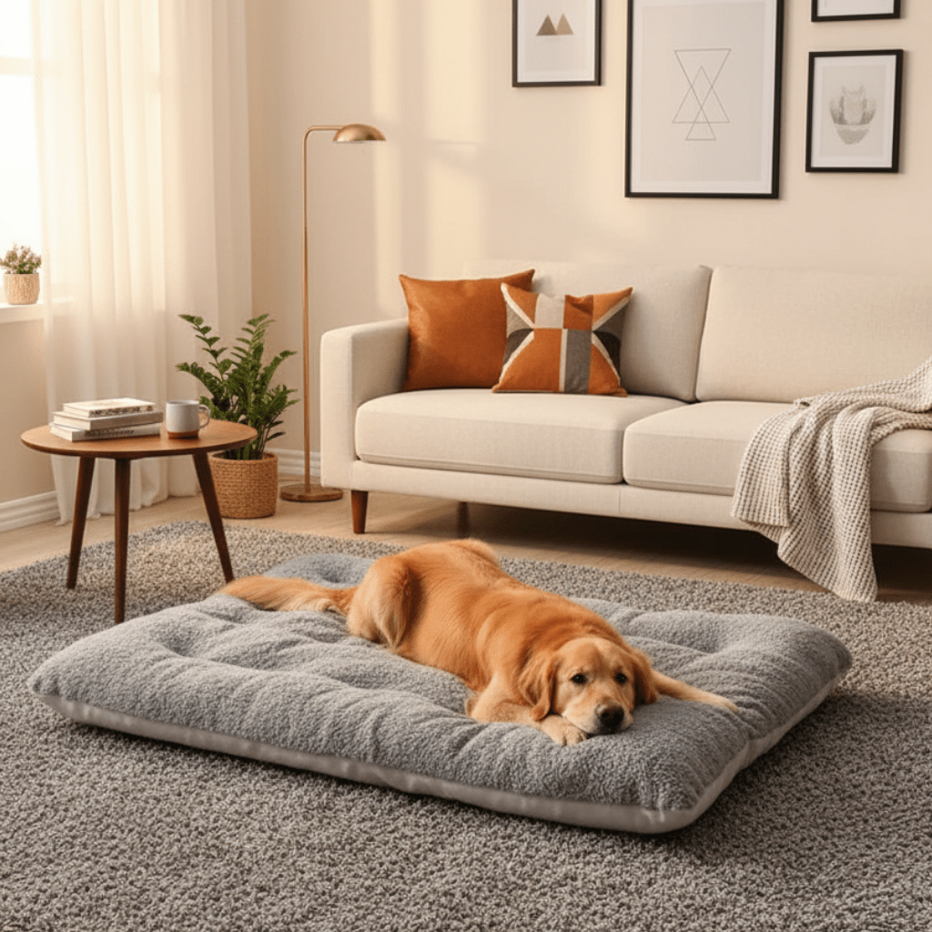 CozyNest Plush Bed - SNOOZEMINT for All-Season Comfort