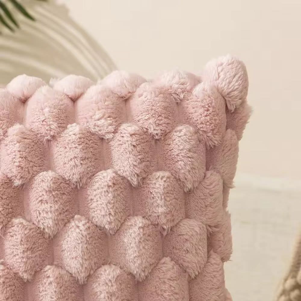 Textured Cotton Blend Pillowcase - LuxeNest