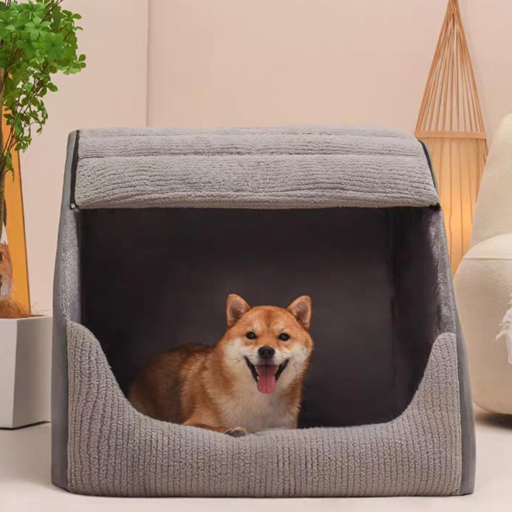 Washable Dog Bed with Protective Cover - Pawsitive Comfort